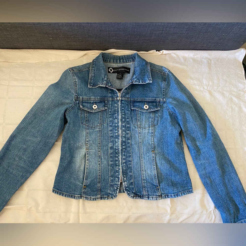 Outer edge vintage denim jacket